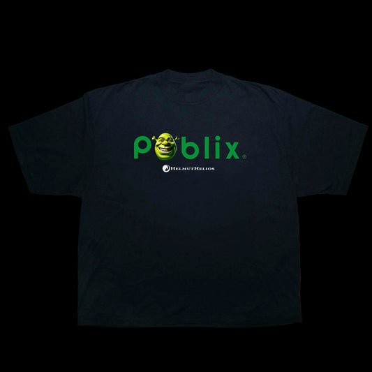 Grocery Swamp Oversize T-Shirt in Black